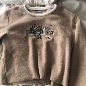 Croft and Barrow cropped sweater